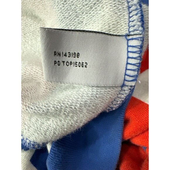 Chubbies American Flag Pullover Size XL Vintage Style Quarter Zip Sweatshirt - Picture 8 of 8